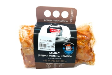 Петруха Мастер Микс бедро н/к голень,крыло в маринаде "Барбекю" 1 кг